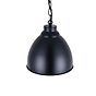 Oxford Vintage Pendant Light Matt Black - Soho Lighting