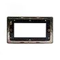 The Eton Collection Bronze 4 x25mm EM-Euro Module Faceplate