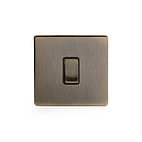 Antique Brass 1 Gang Light Switch