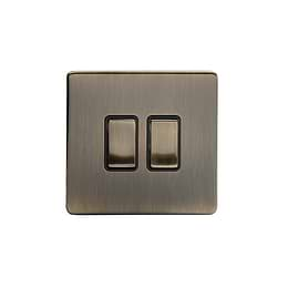 Antique Brass 2 Way Switch