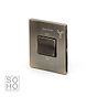 The Charterhouse Collection Extractor Fan Isolator Switch Black Insert Antique Brass