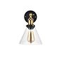 Romilly Clear Glass Funnel Wall Light - Soho Lighting