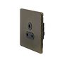 The Eton Collection Bronze 5 Amp Socket Screwless