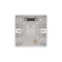 1 Gang 47mm Plastic Surface Pattress (Back) Box