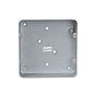 6-8 Gang 38mm Steel Pattress Box (Back Box)