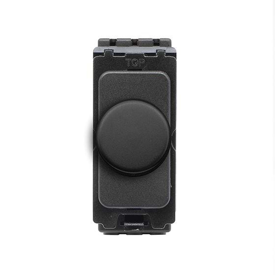 Soho Lighting Matt Black CM Grid 1000W Intermediate Dummy Dimmer Module