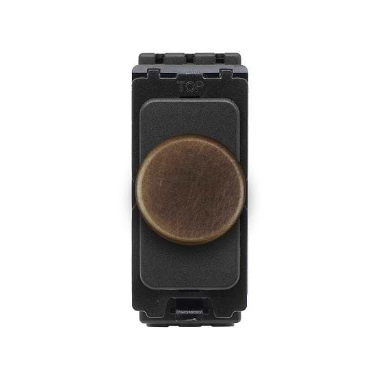 The Westminster Collection Vintage Brass CM Grid 1000W Dummy Dimmer Module