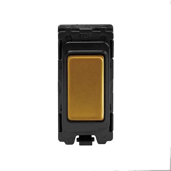 Soho Lighting Antique Gold 20AX 2 Way And Off RM-Grid Switch Module