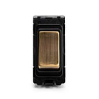 Antique Brass 20AX 1-Way Retractive Grid Switch Module