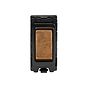 The Chiswick Collection Antique Copper 2 Way Off Retractive RM-Grid Switch Module
