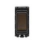 The Westminster Collection Vintage Brass 2 Way Off Retractive RM-Grid Switch Module