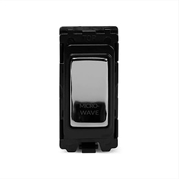 Soho Lighting Polished Chrome 20A Double Pole Marked As Microwave Grid Switch Module