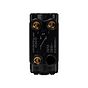 The Connaught Collection Black Nickel 20AX 2 Way Single Pole 'EMG LTG TEST' RM-Grid Switch Module