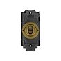 The Belgravia Collection Old Brass 20AX 2 Way LT3-Toggle Switch Module