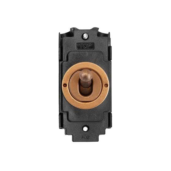The Chiswick Collection Antique Copper 20AX Intermediate LT3-Toggle Switch Module