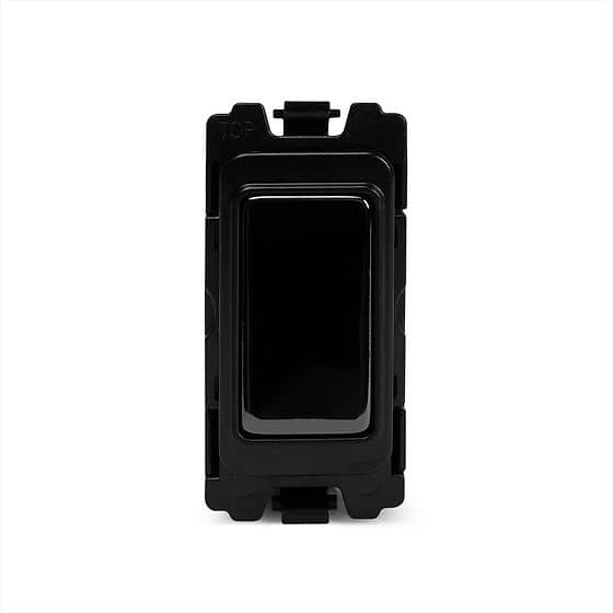 The Connaught Collection Black Nickel Blank RM-Grid Switch Module