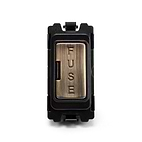 Soho-Lighting-Antique-Brass-Fuse-Unit-Grid-Module