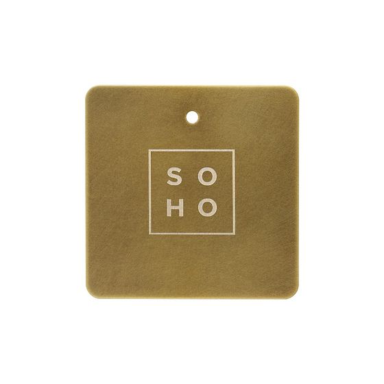 Soho Metal Finish Sample Old Brass