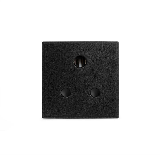 Black 5A UK Round Pin EM-Euro Module