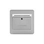 The Lombard Collection Brushed Chrome 32A Key Card Switch With White Insert