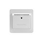 The Eldon Collection White Metal 32A Key Card Switch With White Insert
