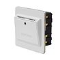 The Eldon Collection White Metal 32A Key Card Switch With White Insert