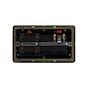 The Connaught Collection Black Nickel Flat Plate 45A Cooker Control Unit With Neon Blk Ins Screwless