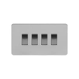 4 Gang Switch With 1 Intermediate