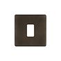 The Westminster Collection Vintage Brass 1 Gang RM Rectangular Module Grid Switch Plate