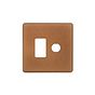 The Chiswick Collection Antique Copper 2 Gang 1RM+1CM Dual Module Grid Switch Plate