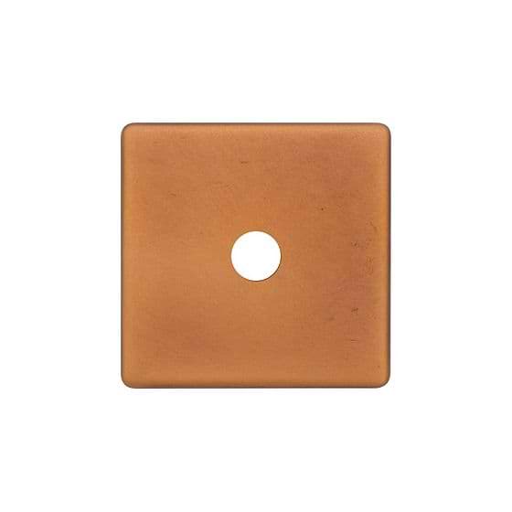 The Chiswick Collection Antique Copper 1 Gang CM Circular Module Grid Switch Plate
