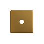Soho Lighting Antique Gold 1 Gang CM Circular Module Grid Switch Plate