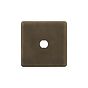The Westminster Collection Vintage Brass 1 Gang CM Circular Module Grid Switch Plate