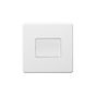 Soho Lighting Primed Paintable Extractor Fan Isolator Switch with White Switch
