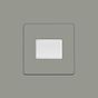 Soho Lighting Primed Paintable Extractor Fan Isolator Switch with White Switch