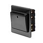 The Connaught Collection Black Nickel 32A Key Card Switch With Black Insert