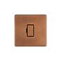The Chiswick Collection Antique Copper 13A Double Pole Unswitched Fused Connection Unit (FCU)