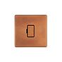 The Chiswick Collection Antique Copper 13A Double Pole Unswitched Fused Connection Unit (FCU)