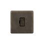 The Westminster Collection Vintage Brass 13A Double Pole Unswitched Fused Connection Unit (FCU)