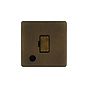 The Westminster Collection Vintage Brass 13A Unswitched Fused Connection Unit (FCU) Flex Outlet
