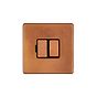 The Chiswick Collection Antique Copper 13A Double Pole Switched Fused Connection Unit (FCU)