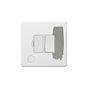 Soho Lighting Primed Paintable 13A Switched Fused Connection Unit (FCU) Flex Outlet with White Switch