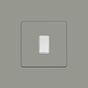 Soho Lighting Primed Paintable 1 Gang 20A Double Pole Switch with White Switch