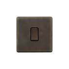 Vintage Brass 20A Double Pole Switch