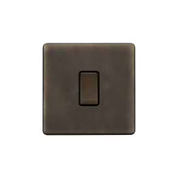 Vintage Brass 20A Double Pole Switch