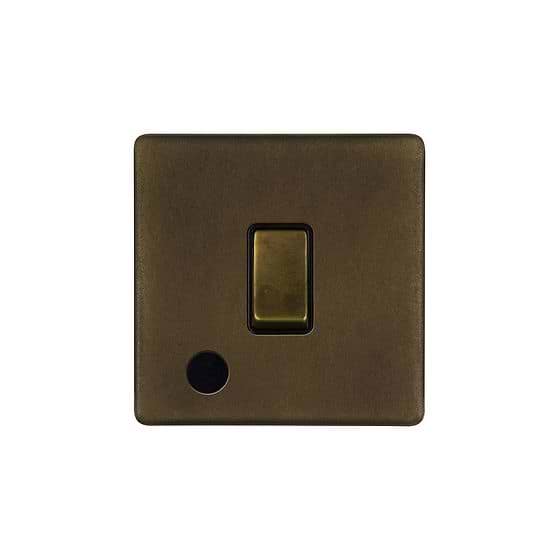 The Westminster Collection Vintage Brass 1 Gang Flex Outlet 20 Amp Switch