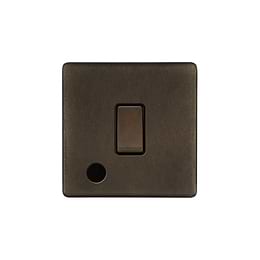 The Westminster Collection Vintage Brass 1 Gang Flex Outlet 20 Amp Switch