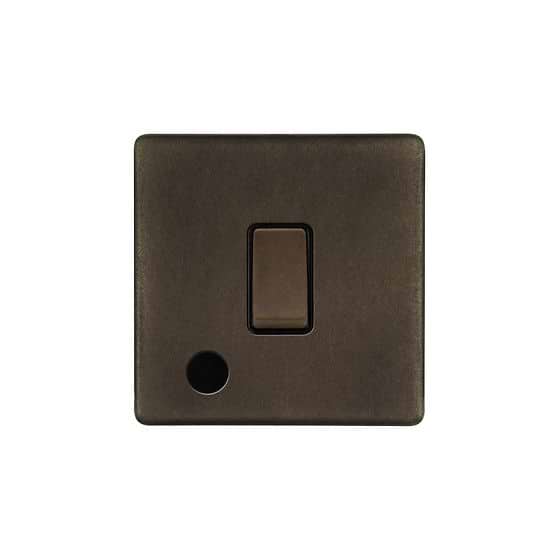 The Westminster Collection Vintage Brass 1 Gang Flex Outlet 20 Amp Switch