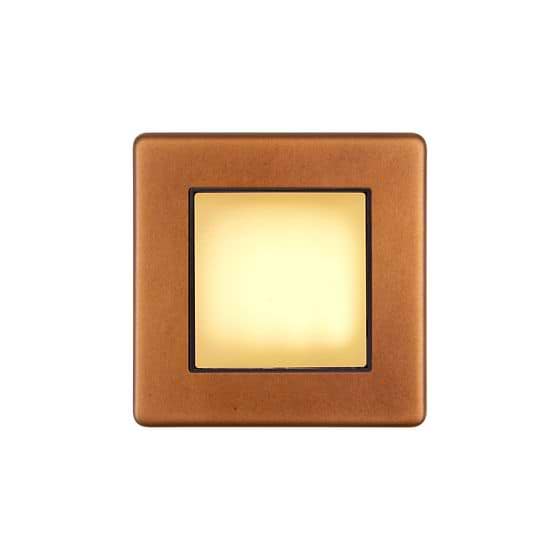 The Chiswick Collection Antique Copper LED Stair Light - Warm White 