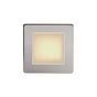 The Lombard Collection Brushed Chrome LED Stair Light - Warm White 